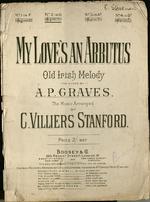 My love's an arbutus : old Irish melody